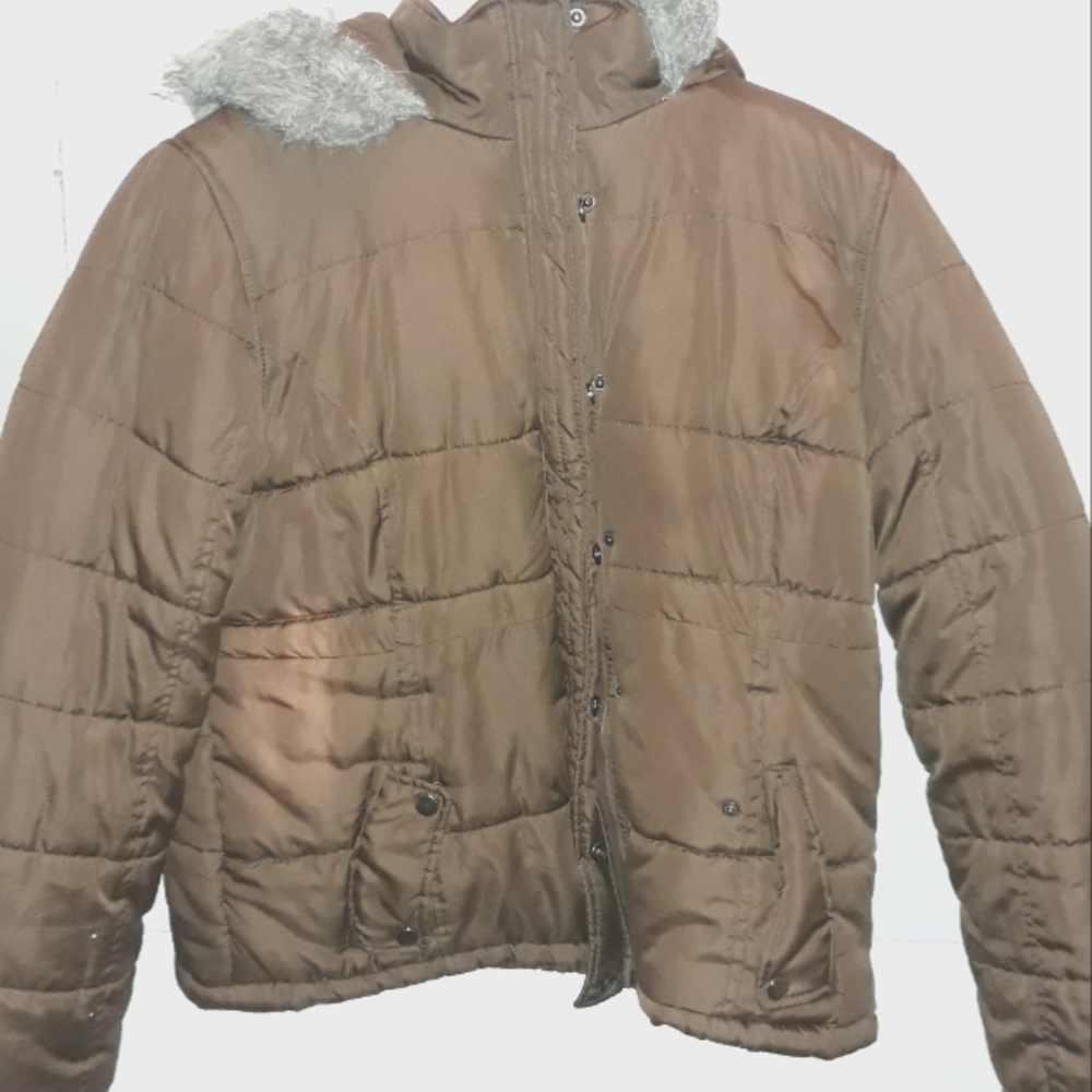 Junior Miss winter Jacket Zipper bronze XL